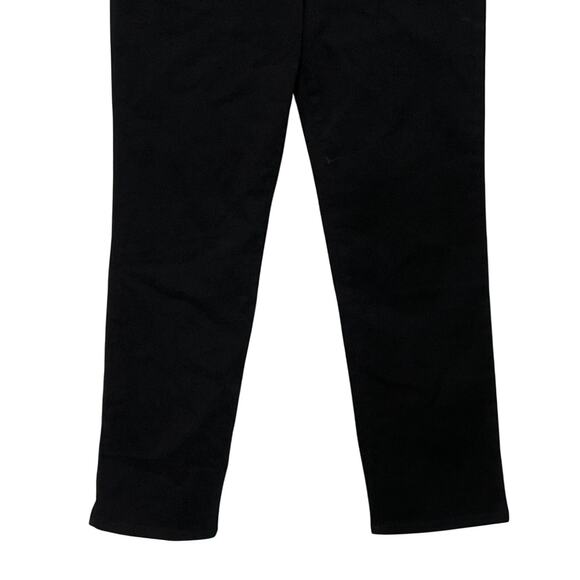 GLORIA VANDERBILT WOMENS JEANS AMANDA STRETCH TAPERED BLACK RINSE 10S SHORT NEW - Picture 7 of 15